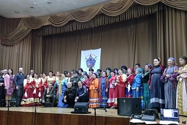 На фестивале казачьей песни